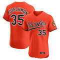 Elroe B.Orioles #35 Adley Rutschman Orange Limited Elite Home Game Stitched Jerseys