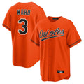 Elroe B.Orioles #3 Taylor Ward Player Orange Home Game Stitched Jerseys