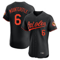 Elroe B.Orioles #6 Ryan Mountcastle Player Black Limited Elite Home Game Stitched Jerseys