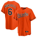 Elroe B.Orioles #6 Ryan Mountcastle Player Orange Home Game Stitched Jerseys
