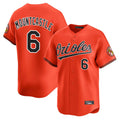 Elroe B.Orioles #6 Ryan Mountcastle Player Orange Limited Home Game Stitched Jerseys