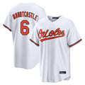 Elroe B.Orioles #6 Ryan Mountcastle Player White Home Game Stitched Jerseys