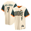 Elroe B.Orioles #7 Jackson Holliday Player Cream 2026 City Connect Home Game Stitched Jerseys