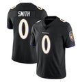 Elroe B.Ravens #0 Roquan Smith Player Black Vapor Untouchable Limited Home Game Stitched Jerseys