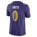 Elroe B.Ravens #0 Roquan Smith Purple Alternate 2 Vapor F.U.S.E. Limited Stitched Jerseys