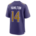 Elroe B.Ravens #14 Kyle Hamilton Purple Alternate Game Stitched Jerseys