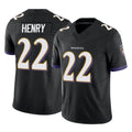 Elroe B.Ravens #22 Derrick Henry Player Black Limited Home Game Stitched Jerseys