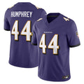 Elroe B.Ravens #44 Marlon Humphrey Player Purple Vapor F.U.S.E. Limited Home Game Stitched Jerseys