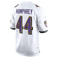 Elroe B.Ravens #44 Marlon Humphrey Player White Alternate Home Game Stitched Jerseys