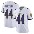 Elroe B.Ravens #44 Marlon Humphrey Player White Vapor Untouchable Limited Home Game Stitched Jerseys