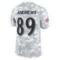 Elroe B.Ravens #89 Mark Andrews Player Arctic Camo Salute to Service Limited Stitched Jerseys