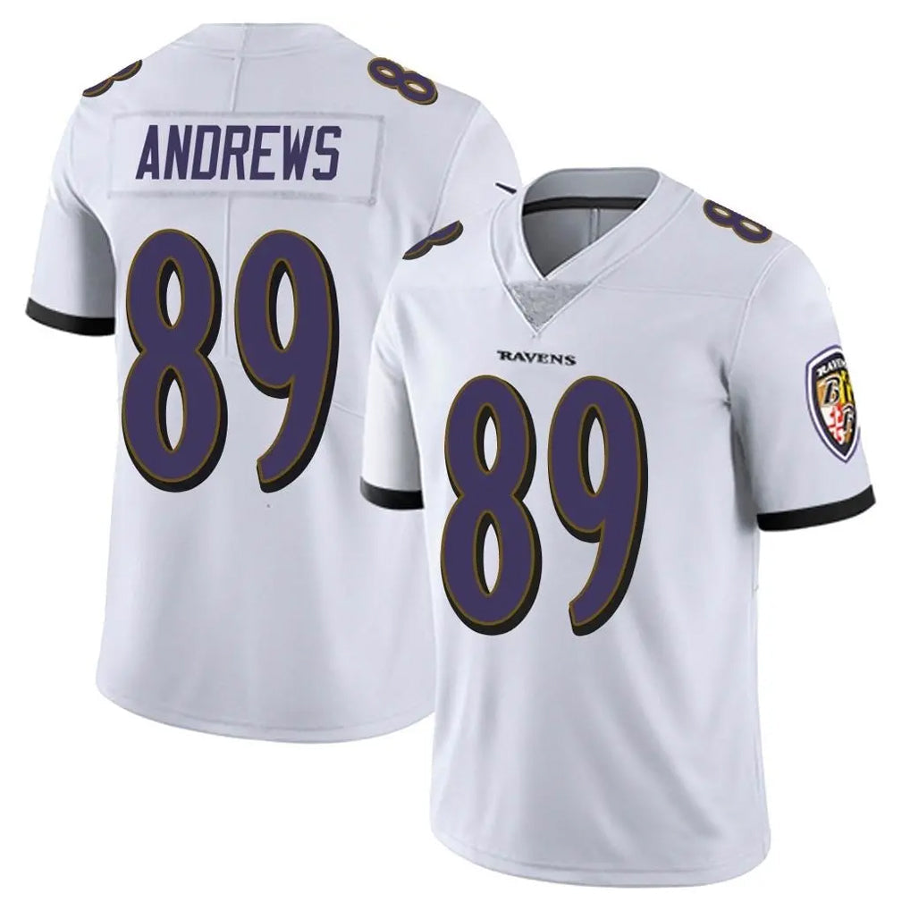 Elroe B.Ravens #89 Mark Andrews Player White Vapor Untouchable Game Stitched Jerseys
