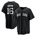 Elroe B.Red Sox #16 Jarren Duran Player Black Home Game Stitched Jerseys