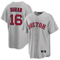 Elroe B.Red Sox #16 Jarren Duran Player Gray Road Home Game Stitched Jersey