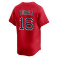 Elroe B.Red Sox #16 Jarren Duran Player Red Limited Home Game Stitched Jerseys