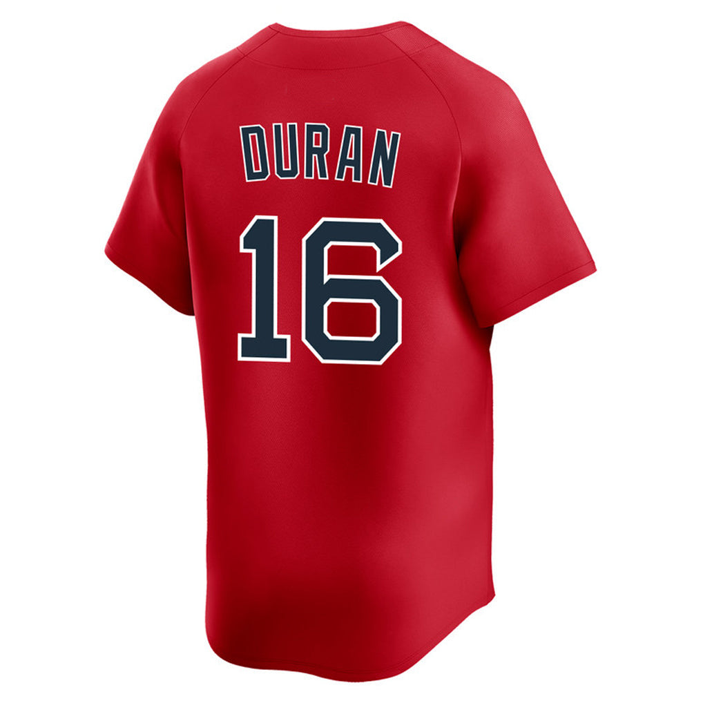 Elroe B.Red Sox #16 Jarren Duran Player Red Limited Home Game Stitched Jerseys
