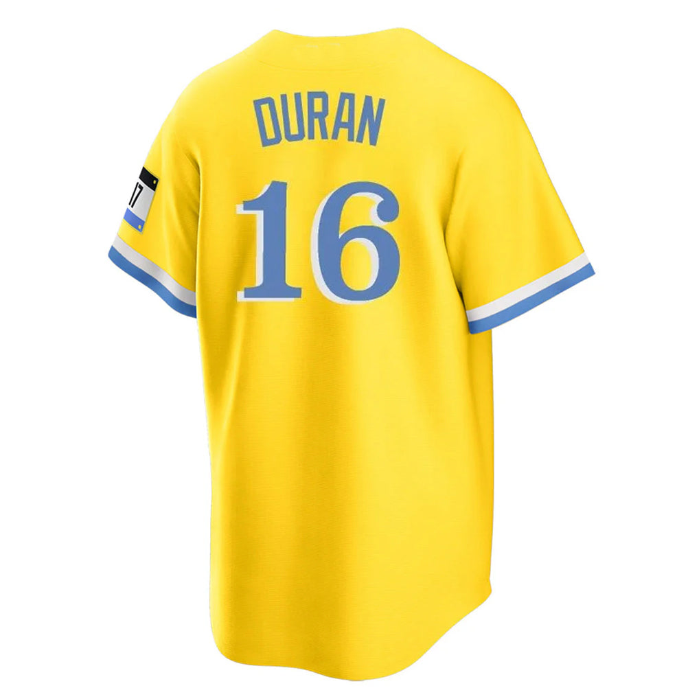 Elroe B.Red Sox #16 Jarren Duran Player Yellow Home Game Stitched Jerseys