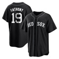 Elroe B.Red Sox #19 Roman Anthony Player Black Home Game Stitched Jerseys