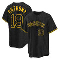 Elroe B.Red Sox #19 Roman Anthony Player Black Snake Skin City Home Game Stitched Jerseys