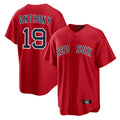 Elroe B.Red Sox #19 Roman Anthony Player Red Home Game Stitched Jerseys