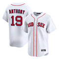 Elroe B.Red Sox #19 Roman Anthony Player White Limited Home Game Stitched Jerseys
