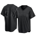 Elroe B.Red Sox #34 David Ortiz Player Black T-shirt Home Game Stitched Jerseys