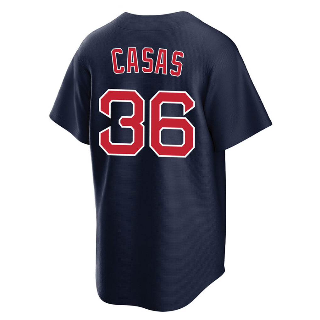 Elroe B.Red Sox #36 Triston Casas Player Navy Home Game Stitched Jerseys