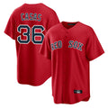 Elroe B.Red Sox #36 Triston Casas Player Red Home Game Stitched Jersey