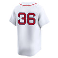 Elroe B.Red Sox #36 Triston Casas Player White Limited Home Game Stitched Jerseys