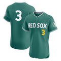 Elroe B.Red Sox #3 Ceddanne Rafaela Player Green City Connect Limited Elite Home Game Stitched Jersey