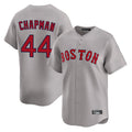 Elroe B.Red Sox #44 Aroldis Chapman Player Gray Road Limited Home Game Stitched Jerseys