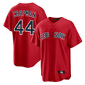 Elroe B.Red Sox #44 Aroldis Chapman Player Red Home Game Stitched Jerseys