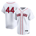 Elroe B.Red Sox #44 Aroldis Chapman Player White Limited Home Game Stitched Jerseys
