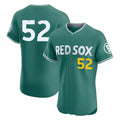 Elroe B.Red Sox #52 Wilyer Abreu Player Green City Connect Limited Elite Home Game Stitched Jerseys