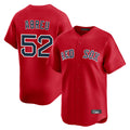Elroe B.Red Sox #52 Wilyer Abreu Player Red Limited Home Game Stitched Jerseys