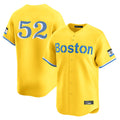 Elroe B.Red Sox #52 Wilyer Abreu Player Yellow Limited Home Game Stitched Jerseys