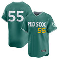 Elroe B.Red Sox #55 Ranger Su¡§¡érez Player Green City Connect Limited Home Game Stitched Jerseys