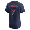 Elroe B.Red Sox #7 Masataka Yoshida Player Navy Limited Elite Home Game Stitched Jerseys