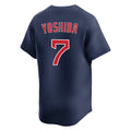 Elroe B.Red Sox #7 Masataka Yoshida Player Navy Limited Home Game Stitched Jerseys