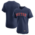 Elroe B.Red Sox Blank Player Navy Limited Elite Home Game Stitched Jerseys