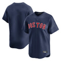 Elroe B.Red Sox Blank Player Navy Limited Home Game Stitched Jerseys