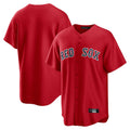 Elroe B.Red Sox Blank Player Red Home Game Stitched Jerseys