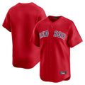 Elroe B.Red Sox Blank Player Red Limited Home Game Stitched Jerseys