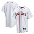 Elroe B.Red Sox Blank Player White Home Game Stitched Jerseys