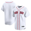 Elroe B.Red Sox Blank Player White Limited Home Game Stitched Jerseys