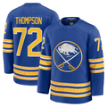 Elroe B.Sabres #72 Tage Thompson Royal Home Premium Stitched Jerseys