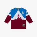 Elroe C.Avalanche Nathan MacKinnon Mitchell & Ness Blue 2020 Power Play Jerseys