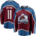 Elroe C.Avalanche #11 Brock Nelson Burgundy Home Breakaway Jerseys