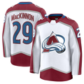 Elroe C.Avalanche #29 Nathan MacKinnon White Away Premium Jerseys