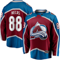 Elroe C.Avalanche #88 Martin Necas Burgundy Breakaway Player Jerseys